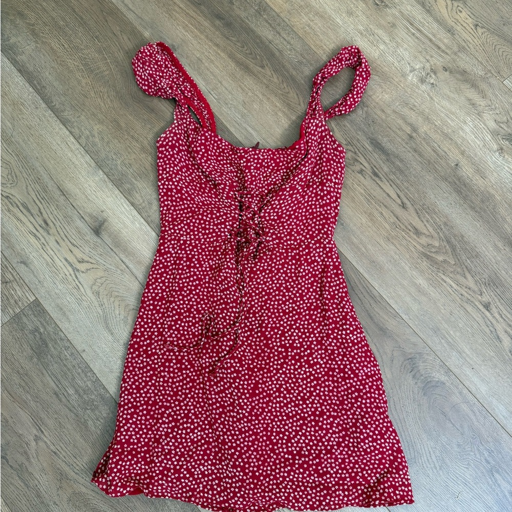 Reformation Polka Dot Dress